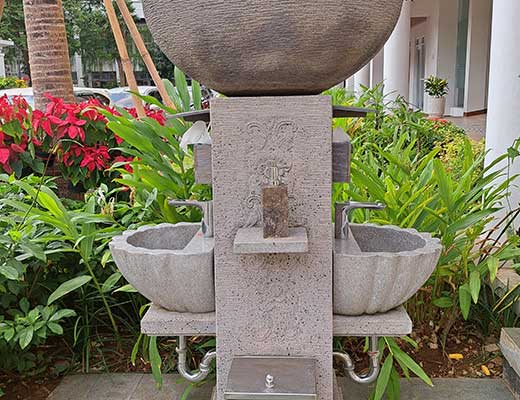 Limestone Fountains